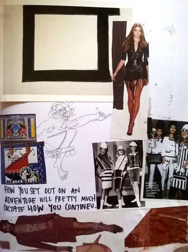 Some Kind of Feminine Energy Collage